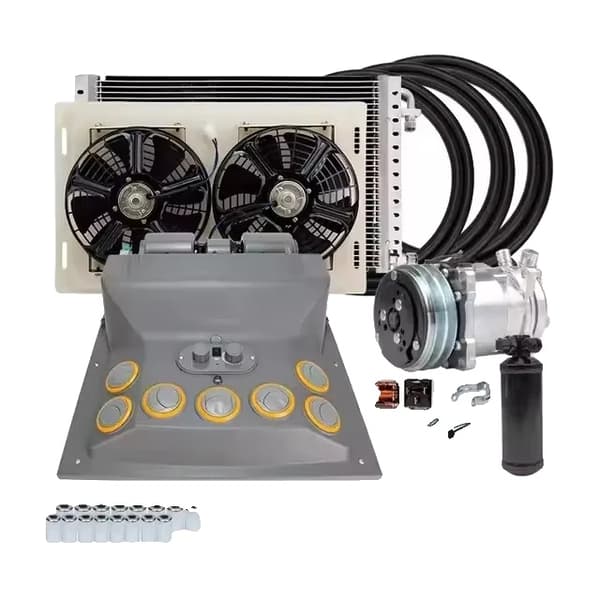 Universellt luftkonditioneringskit, 22000 BTU kylkapacitet, hållbar aluminiumspole,2A-12V