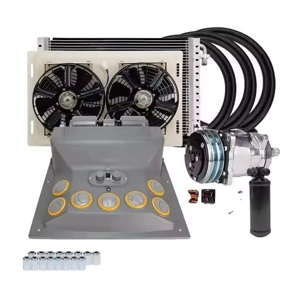 Universellt luftkonditioneringskit, 22000 BTU kylkapacitet, hållbar aluminiumspole,2B-12V