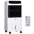 Miniatyrbillede 2 af 2: Evaporativ Luftkonditionering Luftfugter, 4 i 1 Funktionalitet, 12L Reservoir, Mobil Design,Hvid