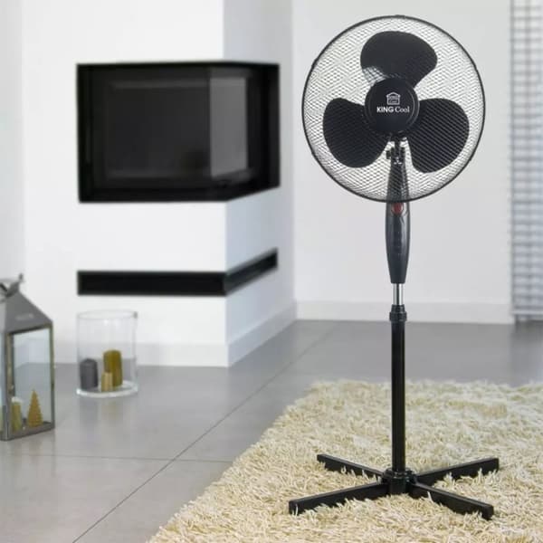 Kingcool KC-2125 lattiatuuletin musta Lumarko!