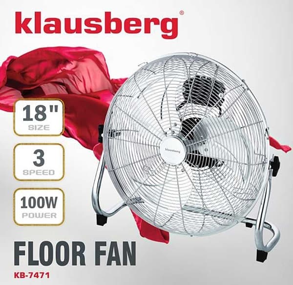 Lattiatuuletin kiertoilmauuni 100w Klausberg Kb-7471 Lumarko!