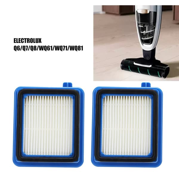 2 sarjaa suodatinelementin vaihto Electrolux Q6 Q7 Q8 WQ61 WQ71 WQ81 pölynimurin lisävarusteille