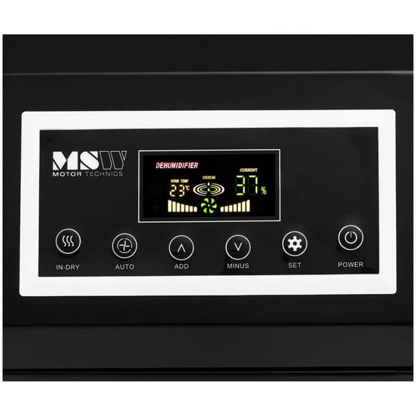 MSW Avfuktare - 138 l / 24 h - 70 - 100 m² - 857 m³/h - Med handtag