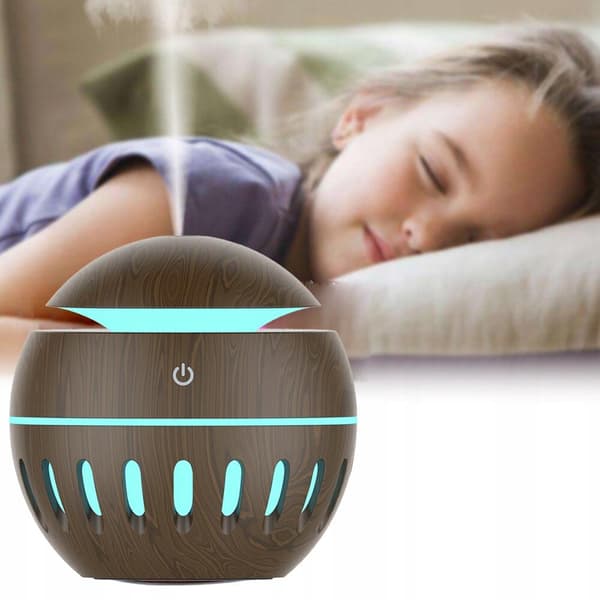 Öppen Luftfuktare Air diffuser + 4 doftoljor