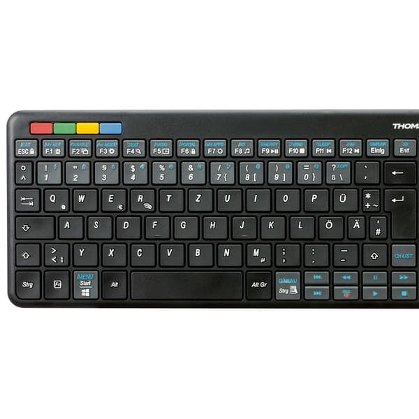 Thomson SMART TV Fjernbetjening 4in1 LG Samt Keyboard Nordisk Layout