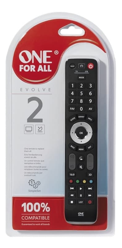 ONE FOR ALL URC 7125 Universal fjernkontroll Evolve 2