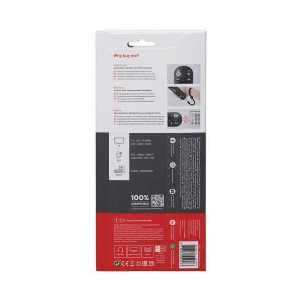 One For All URC 6820 Universal Remote Control Zapper+