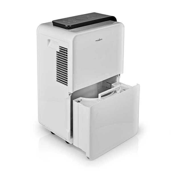 Nedis SmartLife Avfukter | Wi-Fi | 30 l/Døgn | Avfukting / Kontinuerlige / Tørr klesvask / Ventilasjon | Android™ / IOS | Justerbar hygrostat | 210 m³