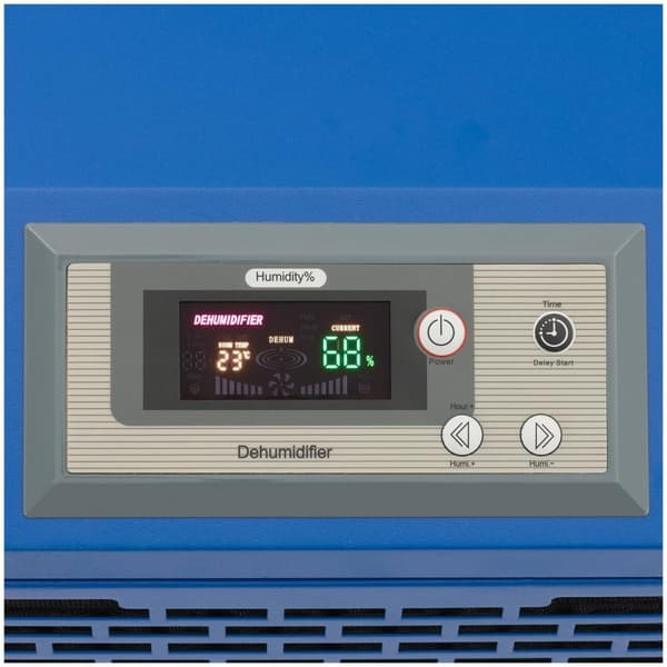 MSW - Avfuktare - 60 liter/dag - 50–90 m² - 480 m³/h - 7,5 L - Med handtag