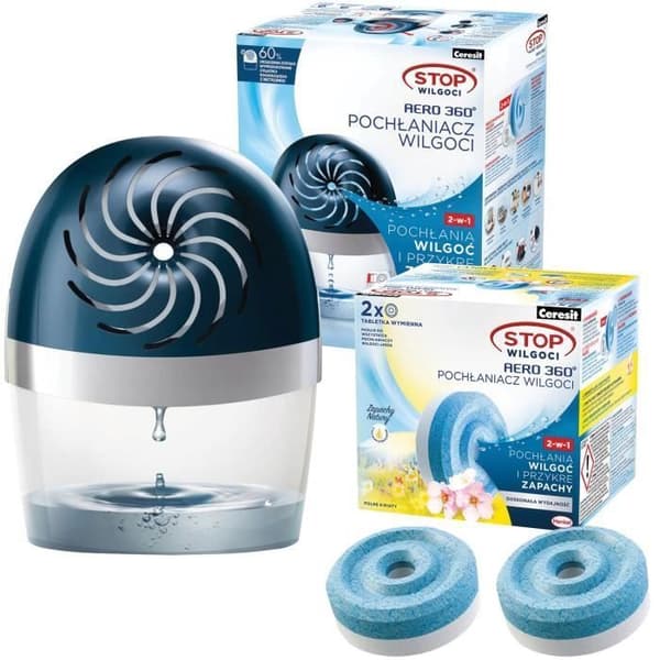 Avfuktare - Ceresit - Aero 360° - Effektiv fuktupptagning - Doftande - 450 g