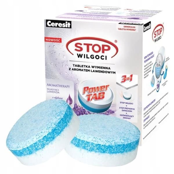 Ceresit Stop Moisture Absorbent Pearl + 2x Lavender Refills