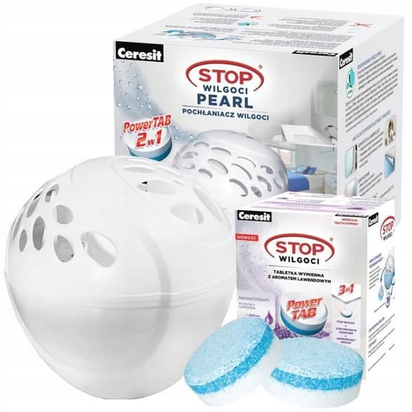 Ceresit Stop Moisture Absorbent Pearl + 2x Lavender Refills