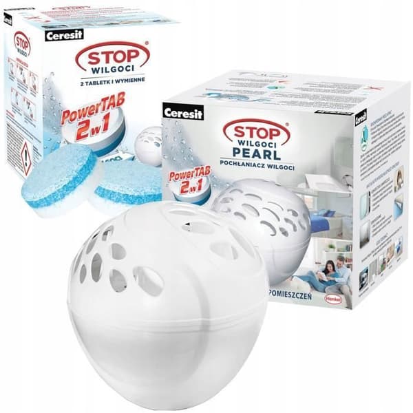 Ceresit Stop Moisture Absorbent Pearl + 2x neutrala refills