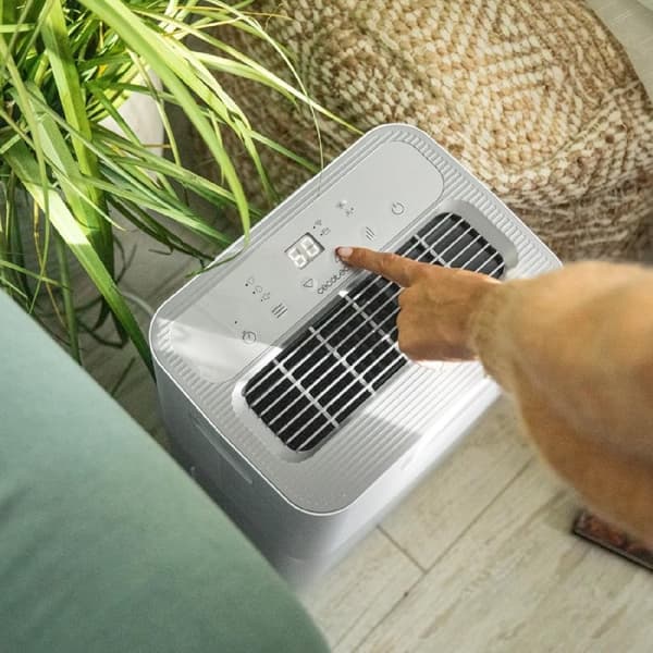 Cecotec 16 L/day dehumidifier with 2 L removable tank, wifi control, laundry drying function and 24 hour timer.