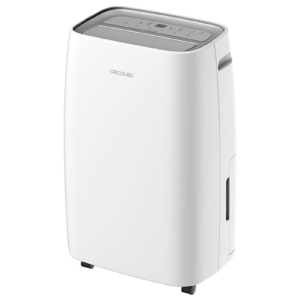 Cecotec 30 L/day dehumidifier with 6 L removable tank, Wi-Fi control, laundry drying function and 24 hour timer.