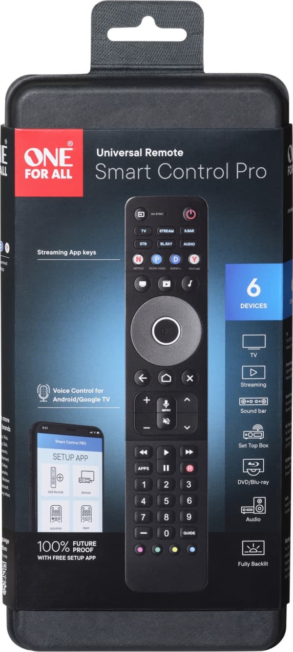 ONE FOR ALL URC7966 Smart Control Pro universell fjernkontroll