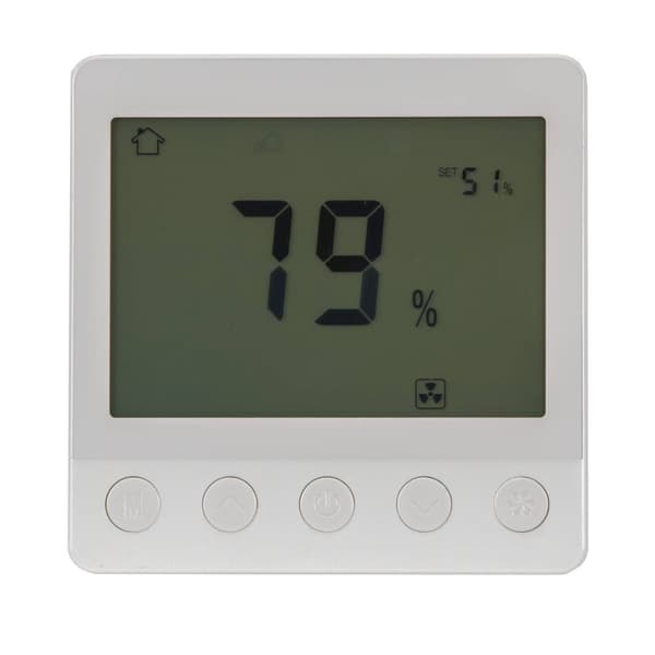 MSW - Avfuktare - 72 l / 24 h - 90 m² - 400 m³/h - För krypgrund