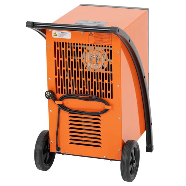MSW - Byggavfuktare - 60 l / 24 h - 60 m² - 600 m³/h - Med handtag och 2 hjul