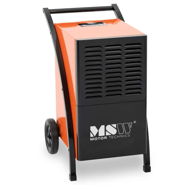 MSW - Byggavfuktare - 60 l / 24 h - 60 m² - 600 m³/h - Med handtag och 2 hjul