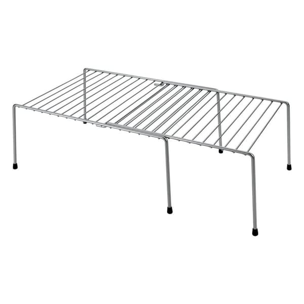 Metaltex Udtrækkeligt stativ 24x15x33/57 cm Sølv