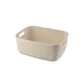 Miniatyrbillede 1 af 2: Curver Softex Opbevaringskurv 12,5L Kridhvid