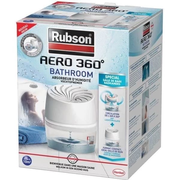 Rubson aero 360 badrumsabsorbent 450g x6