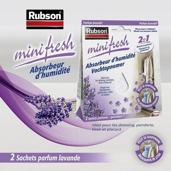 Lavendel minifresh absorber 2 x 50 g