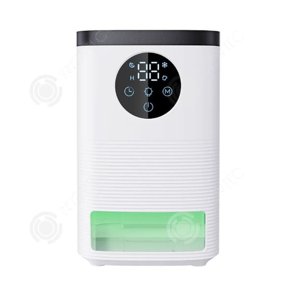 INN Luftavfuktare 1600ml Bärbar inomhus Tyst Anti-Mögel Fuktabsorber Kompakt Digital Display