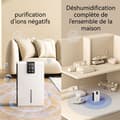 Miniatyrbild 3 av 4: INN Avfuktare 90W 2,8L multifunktionell 3 i 1 elektrisk avfuktare 3 avfuktningslägen LED 7 färger