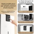 Miniatyrbild 2 av 4: INN Avfuktare 90W 2,8L multifunktionell 3 i 1 elektrisk avfuktare 3 avfuktningslägen LED 7 färger