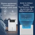 Miniatyrbild 3 av 4: INN Avfuktare 2,5L 60W elektrisk avfuktare med stor vattentank, pekskärm, stämningsbelysning i 7 färger