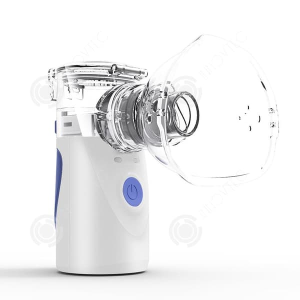 INN Nebulizer 2000ma Mini Handhållen Bärbar Nebulisator USB Uppladdningsbar Kölddimma Inhalator för Barn Vuxna