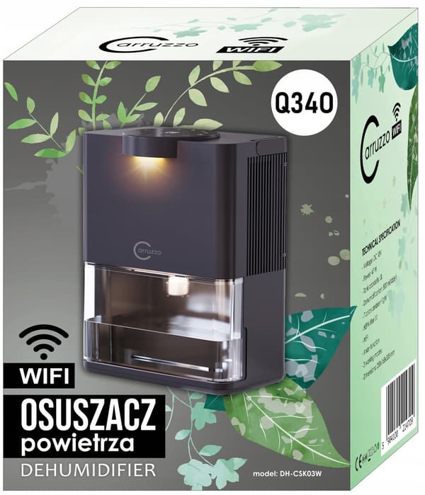 Carruzzo Q34O 47 W ilmankuivain 0,8 l/