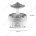 Miniatyrbild 4 av 4: TD® vattendroppesimulering Smart luftfuktare med stor kapacitet Vulkandimma Atomizer Aroma Diffuser