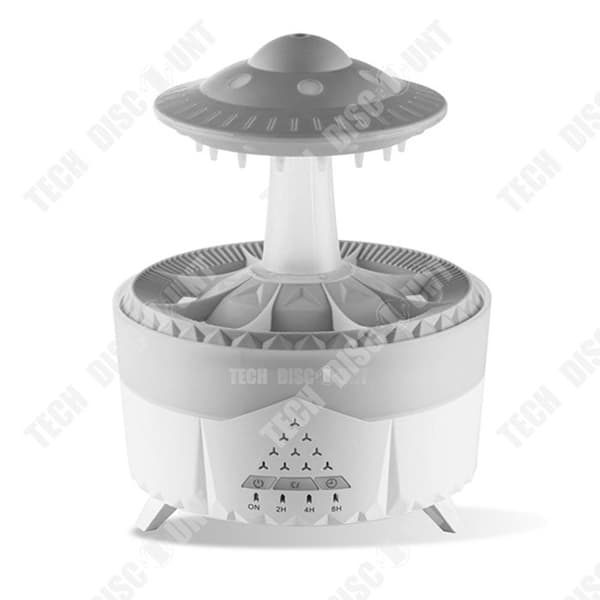TD® vattendroppesimulering Smart luftfuktare med stor kapacitet Vulkandimma Atomizer Aroma Diffuser