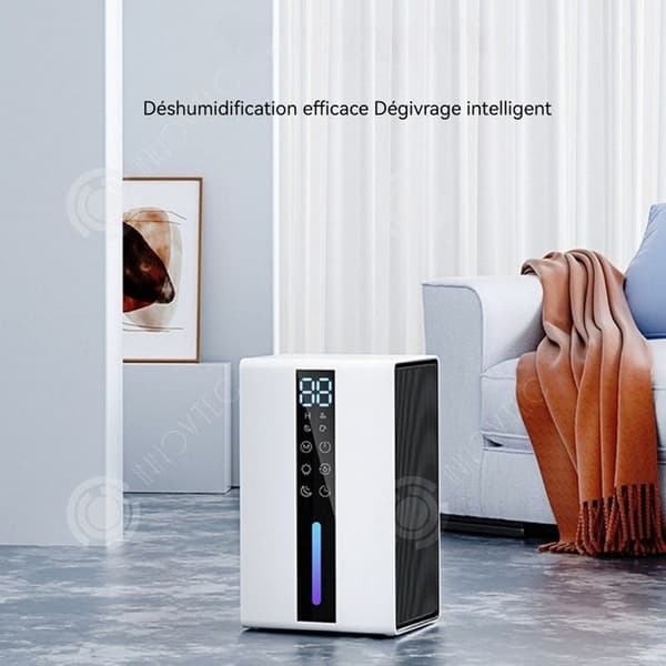 INN Intelligent avfuktare 1600ml avfuktning avfrostning timerinställning pekskärm låg ljudnivå 7 typer ljus