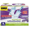 Miniatyrbild 1 av 2: Fuktighetsmagnet påfyllningspack - UHU - Paket med 2 - Lavendel - 450 g - Snabb absorption
