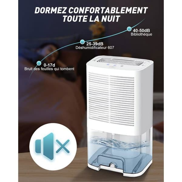 Taurus Alpatec Pleasant 210W avfuktare, 2 hastigheter, 12L/24h tank, för max yta 25 m², timer