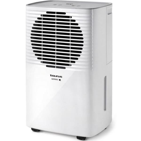Taurus Alpatec Pleasant 210W avfuktare, 2 hastigheter, 12L/24h tank, för max yta 25 m², timer