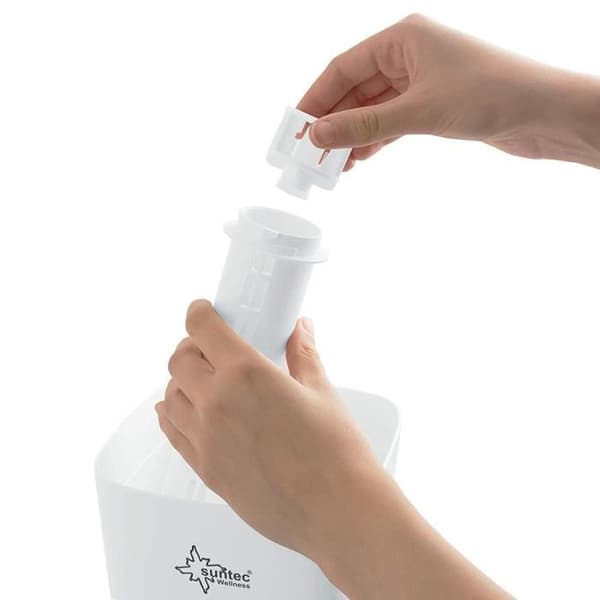 Suntec Wellness Suntec Monsun 2 500 Moodlight ultraljudsluftfuktare [för rum upp till 90 M³ (~38 M²), Dif-funktion