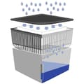 Miniatyrbild 2 av 4: WENKO Luftavfuktare refill Cube - refill för fuktabsorbent 1000 g, kalciumklorid, 12x5x12 cm, vit