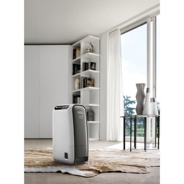 DELONGHI DNS 65 Luftavfuktare 6 liter/dag Tvättfunktion -Techno Zeolite - Tyst: 34dB