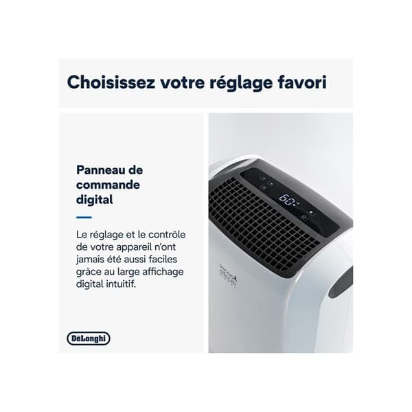 Avfuktare - Delonghi - DDSX220 - Vit - Elektrisk - KVM