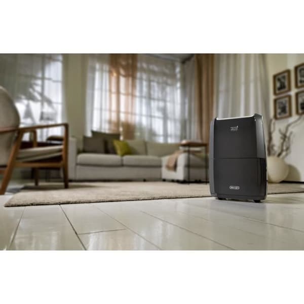 Avfuktare - DELONGHI - 5 L tank - Kapacitet på 21 L på 24 h - 3 fläkt hastigheter - Wifi