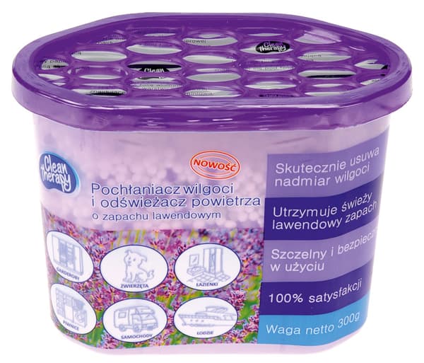 Fugtabsorberende lufttørrer lavendel 300g