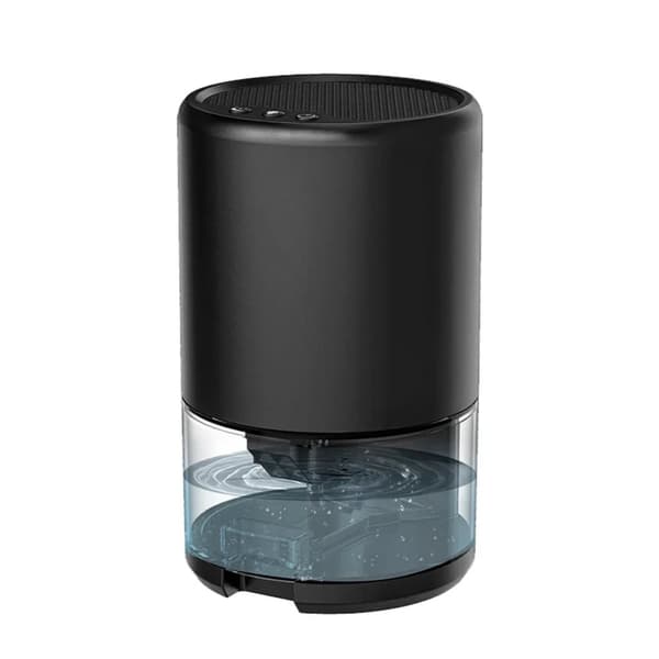 Affugter, 1L Vandtank, Automatisk Afbrydelse, Egnet til 5-26 m²,Sort B