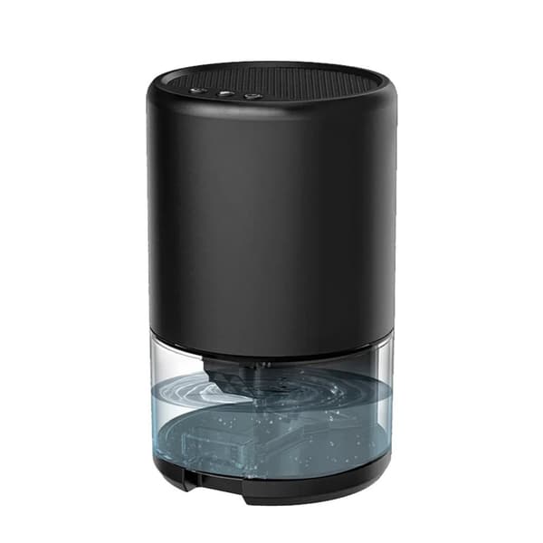 Affugter, 1L Vandtank, Automatisk Afbrydelse, Egnet til 5-26 m²,Sort B