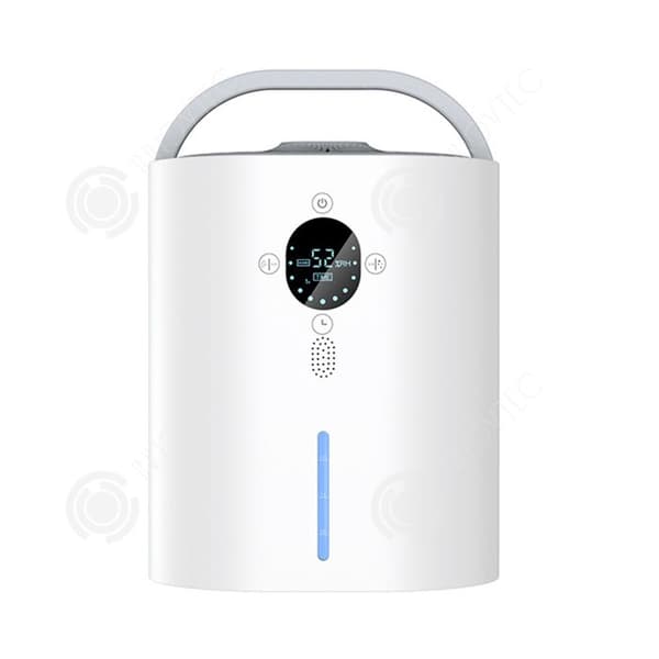 INN Avfuktare 21x15x26cm 1500ml med LCD-skärm, 4 timer, intelligent detektion, transparent vattentank, mångsidig
