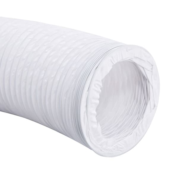 The Living Store udluftningsrør 6 m 12,5 cm PVC - Ventilationskanaler