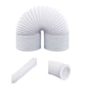 Miniatyrbillede 1 af 4: The Living Store udluftningsrør 6 m 12,5 cm PVC -  Ventilationskanaler